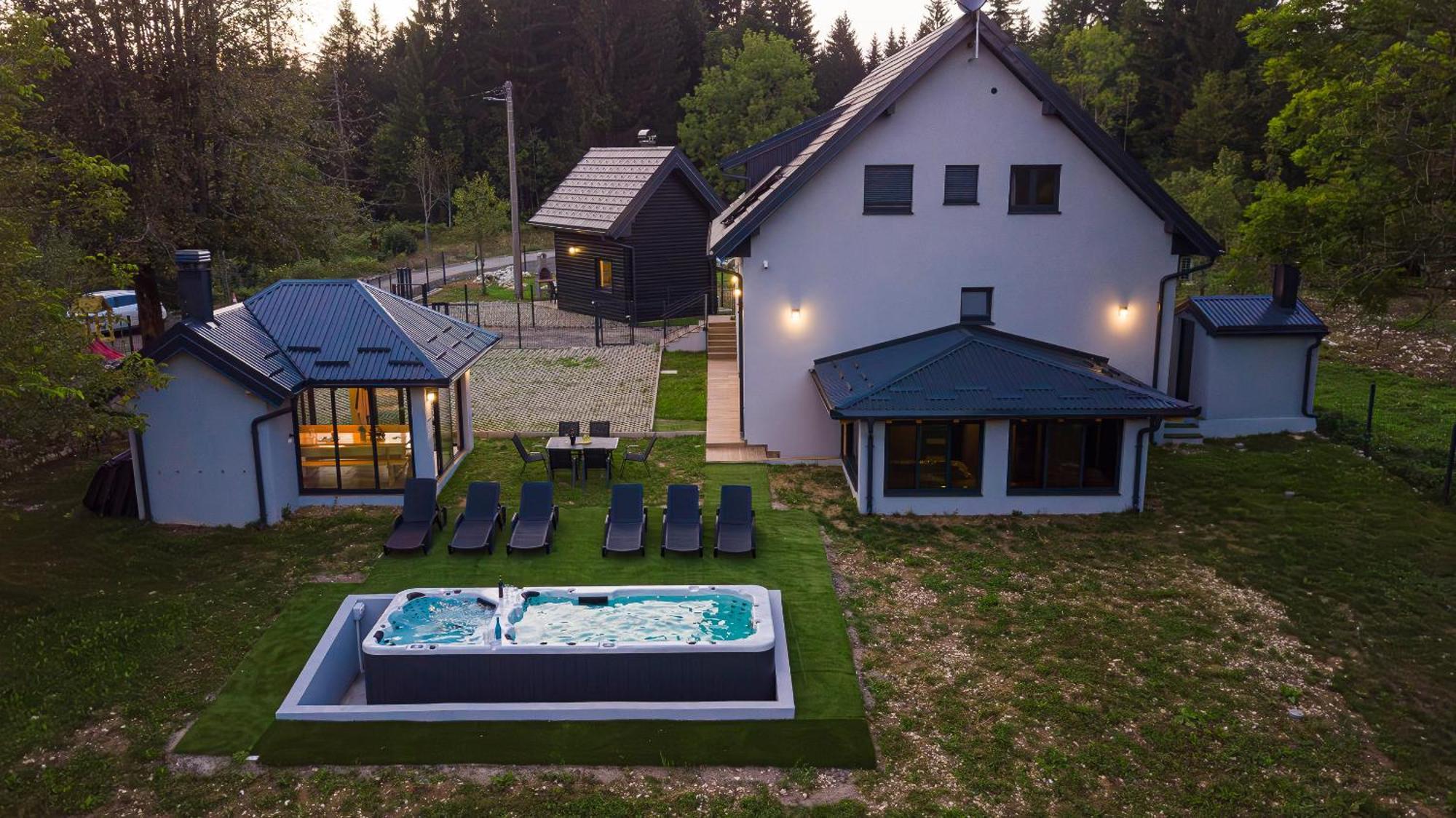 Plitvice House Angelina Villa Saborsko Buitenkant foto