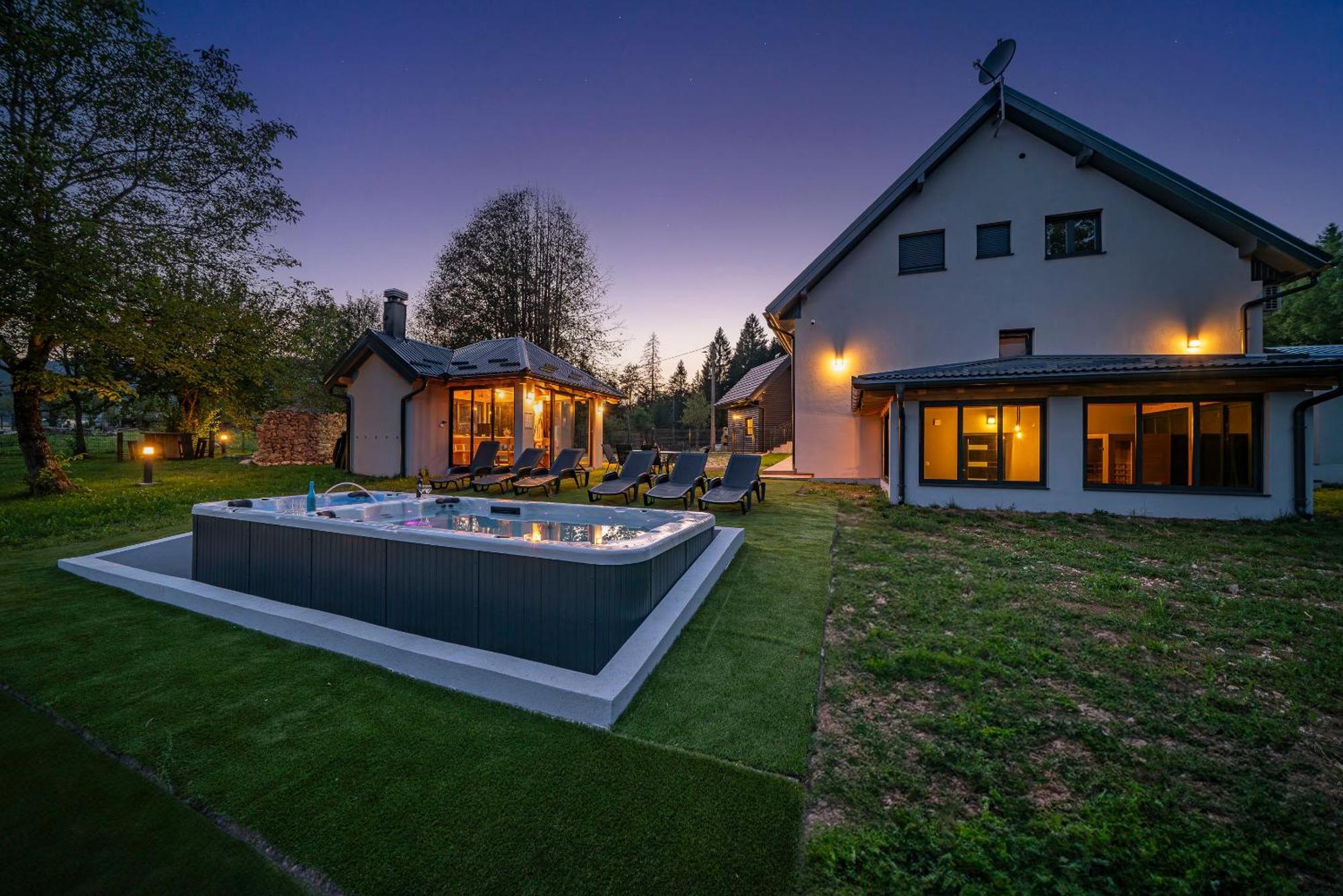 Plitvice House Angelina Villa Saborsko Buitenkant foto
